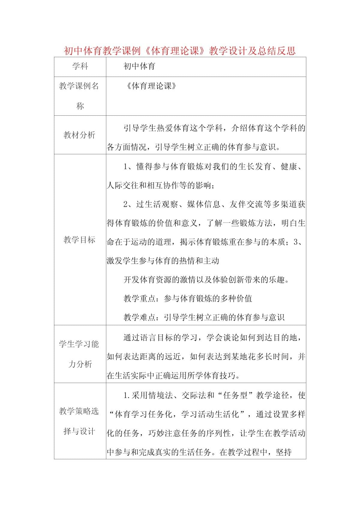 快速科普一下！体育学科的核心素养是什么,百科词条撰词_2024新网